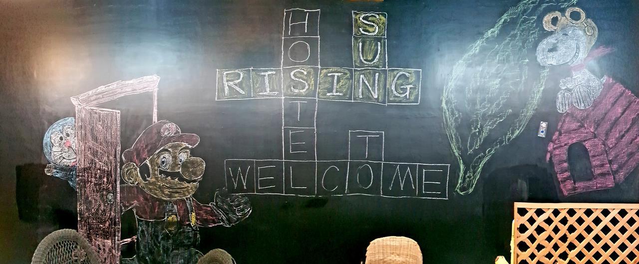 Hostel Of Rising Sun 昇行旅 Vĩnh Hòa Ngoại thất bức ảnh